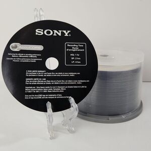 New Sony AccuCORE DVDR 120 min‎ 4.7GB Disks